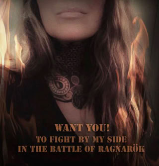 wanr you to fight by my side in the battle of Ragnarök